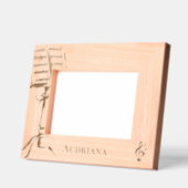 Sheet Music Notes Personalized Geätzte Rahmen (Links)