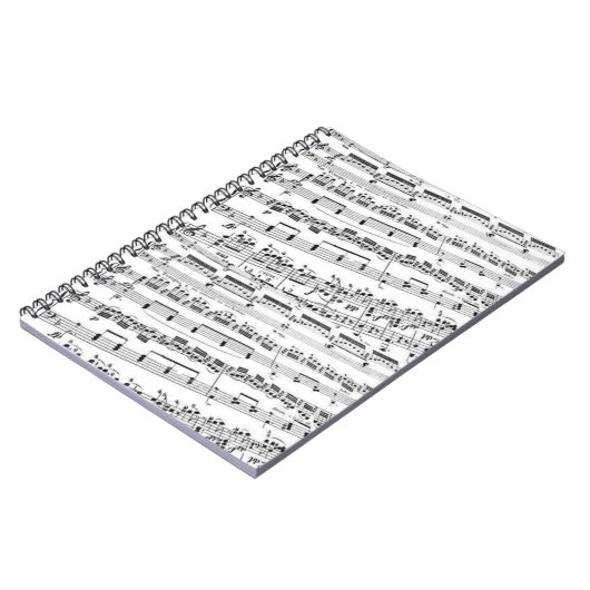 Sheet Music Notizblock (Linke Seite)