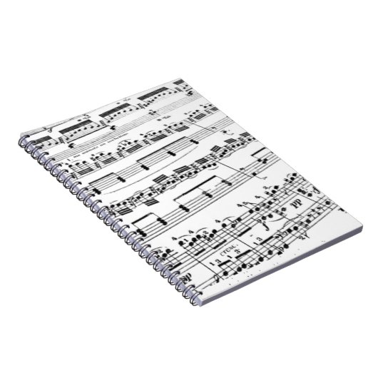 Sheet Music Notizblock (Rechte Seite)