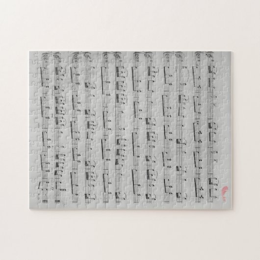 Sheet Music Puzzle (Horizontal)