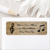 Sheet Music - Rücksendeadresse (Insitu)