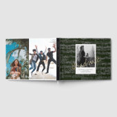 Sheet Music Script Green Abschluss Guest Book Gästebuch (Voll)