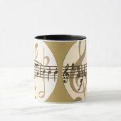 Sheet Music Tasse (Zentrum)