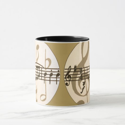 Sheet Music Tasse (Zentrum)