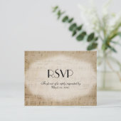 Sheet Music Theme UAWG Dinner Choice Einladungspostkarte (Stehend Vorderseite)