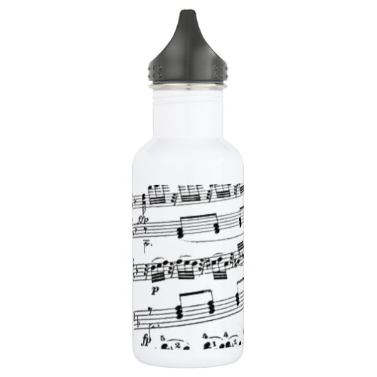 Sheet Music Trinkflasche (Links)