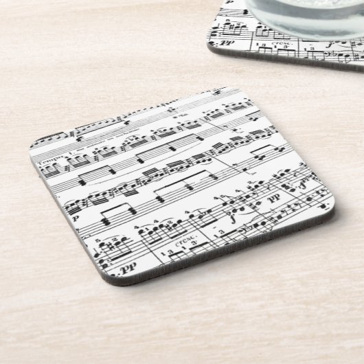 Sheet Music Untersetzer (Linke Seite)