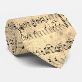 Sheet Music Vintag Krawatte (Gerollt)