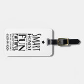 Sheffey Akronym mit einem Star Gepäckanhänger (Vorderseite horizontal)