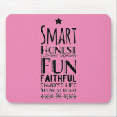 Sheffey Akronym mit einem Star Mousepad (Vorne)