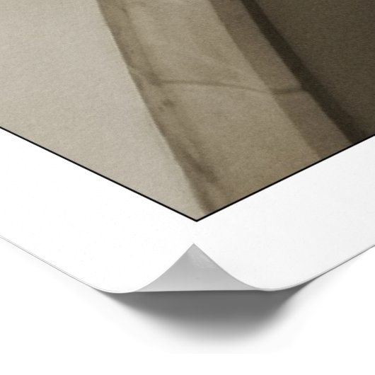 Sheffield Cathedral Poster (Ecke)