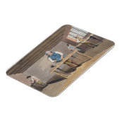 Sheffield Cutler von `Costume of Yorkshire' engr Magnet (Linke Seite)