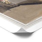 Sheffield Cutler von `Costume of Yorkshire' engr Poster (Ecke)