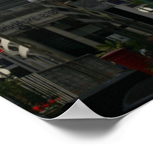 Sheffield, England Poster (Ecke)