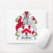 Sheffield-Familienwappen Mousepad (Mit Mouse)