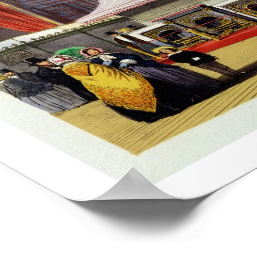 Sheffield Hardware, Platte 43 von 'Dickinsons' Com Poster (Ecke)