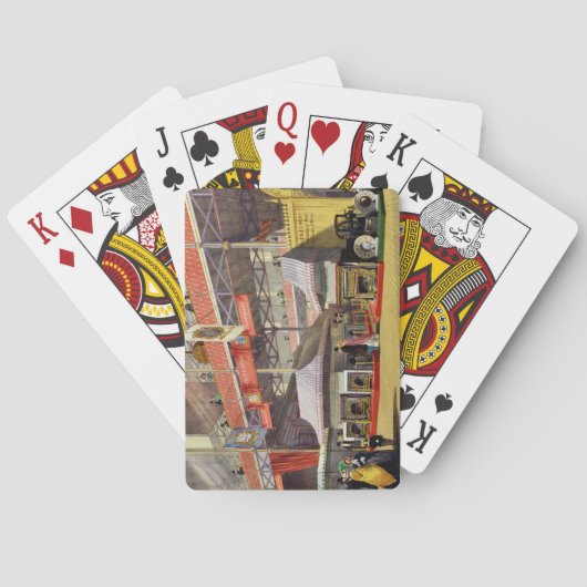 Sheffield Hardware, Platte 43 von 'Dickinsons' Com Spielkarten (Rückseite)