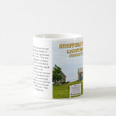 Sheffield-Insel-Leuchtturm, Connecticut Kaffeetasse (Mittel)