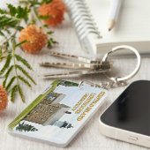 Sheffield-Insel-Leuchtturm, Connecticut Schlüsselanhänger (Vorderseite rechts)