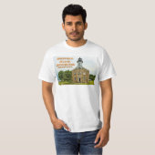 Sheffield-Insel-Leuchtturm, Connecticut T-Shirt (Vorne ganz)