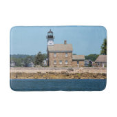 Sheffield Island Lighthouse, Connecticut Badematte (Vorderseite)