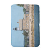 Sheffield Island Lighthouse, Connecticut Badematte (Vorderseite Vertikal)