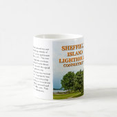 Sheffield Island Lighthouse, Connecticut Kaffeetasse (Mittel)