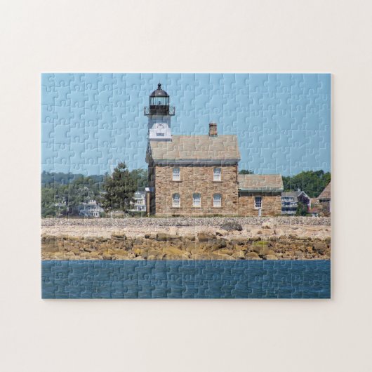 Sheffield Island Lighthouse, Connecticut Puzzle (Horizontal)