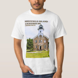 Sheffield Island Lighthouse, Connecticut T - Shirt