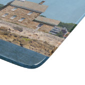 Sheffield Island Lighthouse, CT Cutting Board Schneidebrett (Ecke)