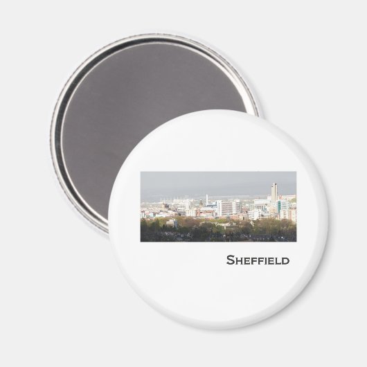 Sheffield Landscape Magnet (Vorderseite/Rückseite)