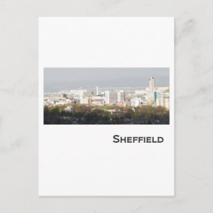 Sheffield Landscape Postkarte