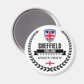 Sheffield Magnet (Vorderseite/Rückseite)