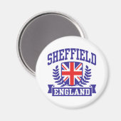 Sheffield Magnet (Vorderseite/Rückseite)