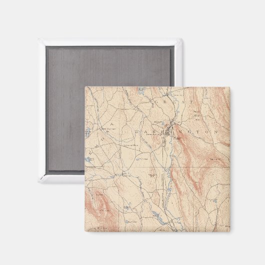 Sheffield, Massachusetts Magnet (Vorderseite/Rückseite)