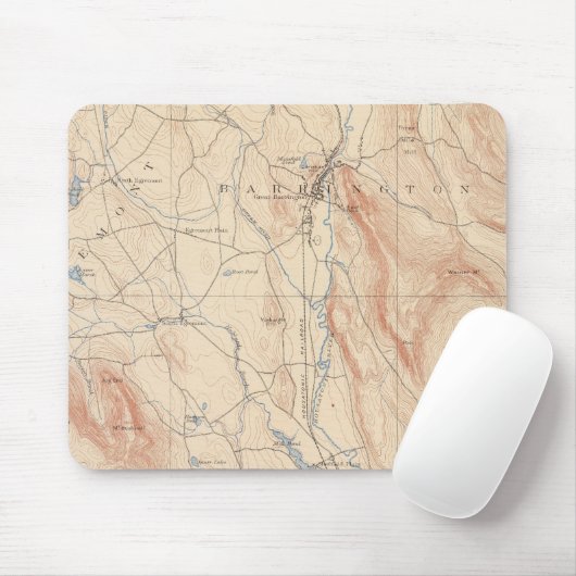 Sheffield, Massachusetts Mousepad (Mit Mouse)