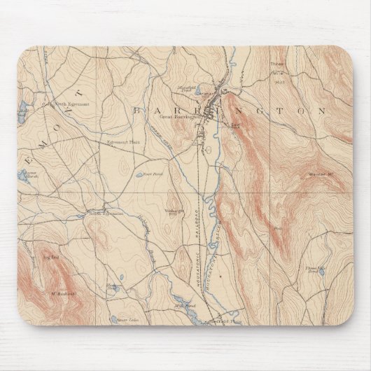 Sheffield, Massachusetts Mousepad (Vorne)