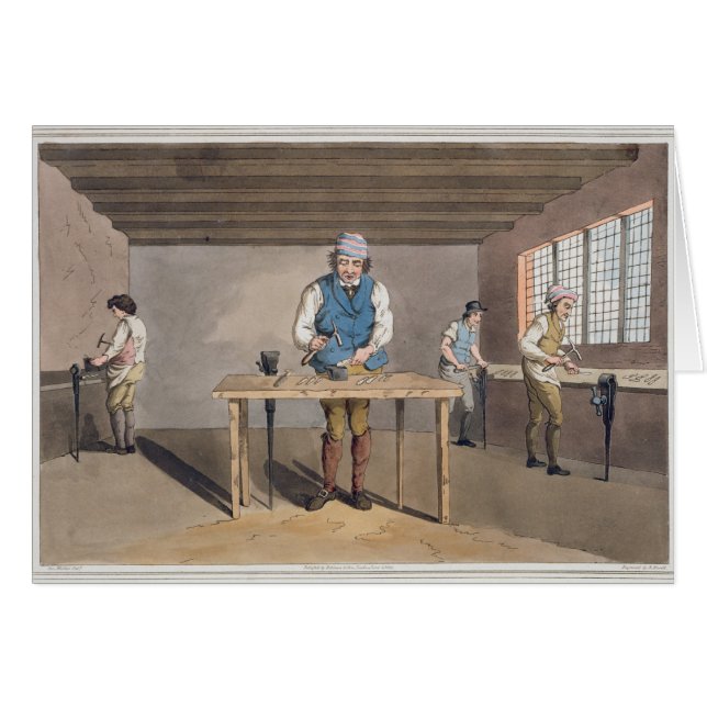 Sheffield-Messerschmied, "vom Kostüm von (Vorderseite (Horizontal))