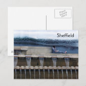 Sheffield Postkarte (Vorne/Hinten)