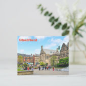 Sheffield Postkarte (Stehend Vorderseite)