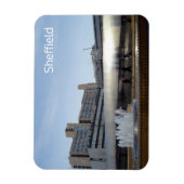 Sheffield Sheaf Square Magnet (Vertikal)