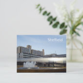 Sheffield Sheaf Square Postcard Postkarte (Stehend Vorderseite)