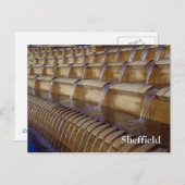 Sheffield Sheaf Square Postkarte (Vorne/Hinten)