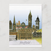 Sheffield - Südjorkshire, tony fernandes Postkarte (Vorderseite)