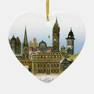 Sheffield - Südyorkshire, tony fernandes Keramikornament
