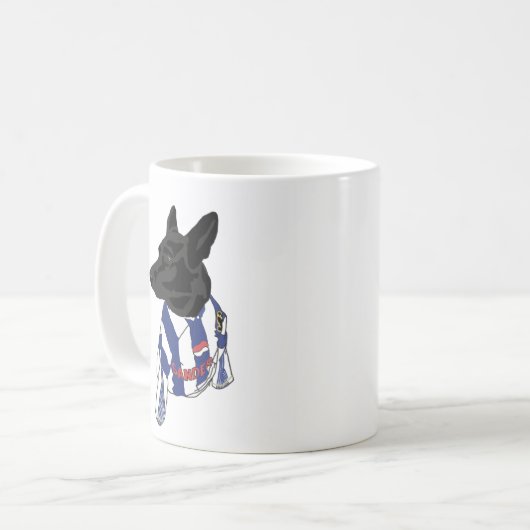 Sheffield Wednesdayhund Kaffeetasse (Vorderseite Links)