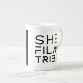 SheFilmTribe China Tasse (Vorderseite Rechts)