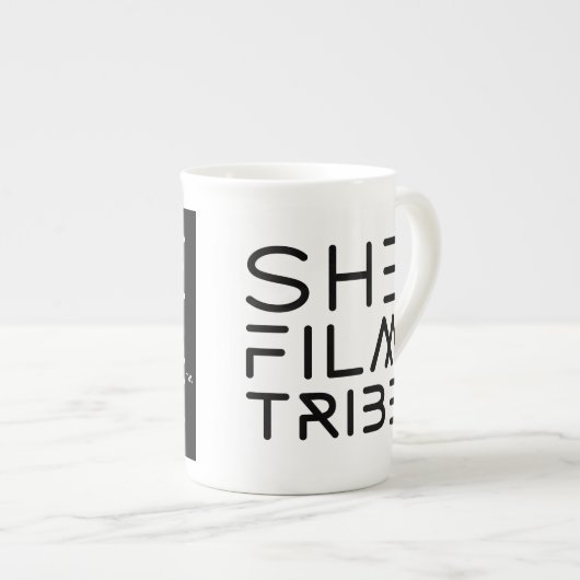 SheFilmTribe China Tasse (Vorderseite Rechts)