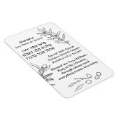 SheHaKol | Nahrungssegnung Magnet (Rechte Seite)