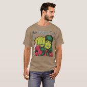 SheHulk Comic-Panel-Freundin T-Shirt (Vorne ganz)
